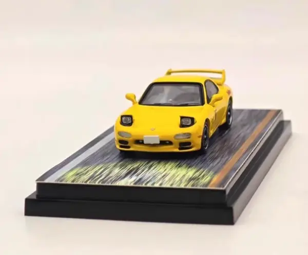 1/64 Alloy RX7 FD3S D RED SUNS Diecast Model Car - Image 5