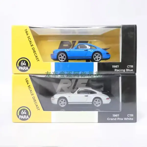 1:64 Scale 1987 RUF CTR Alloy Car Model - Image 6