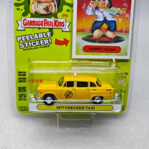 1:64 Scale 1977 Checker Taxi Diecast Model - Image 3