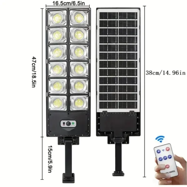 250W Solar Flood Light with Motion Sensor - Image 2