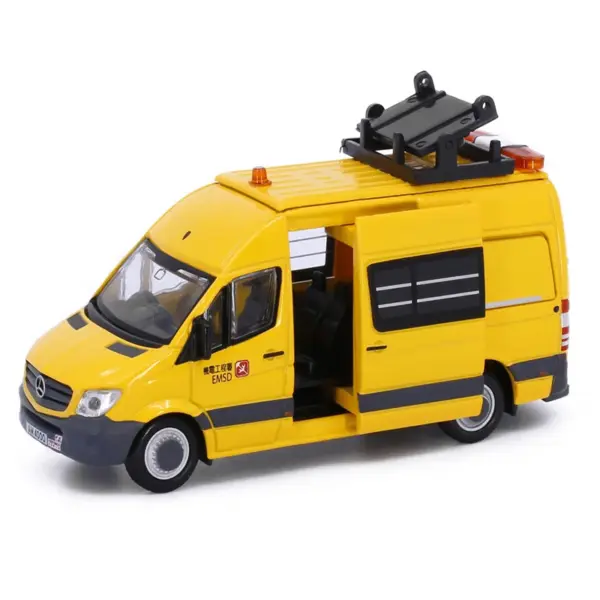 1:76 Scale Alloy Sprinter Diecast Car Model - Image 4