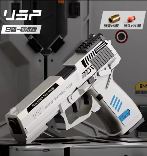 USP Shell Ejecting Pistol Toy with Laser Sight - Image 11