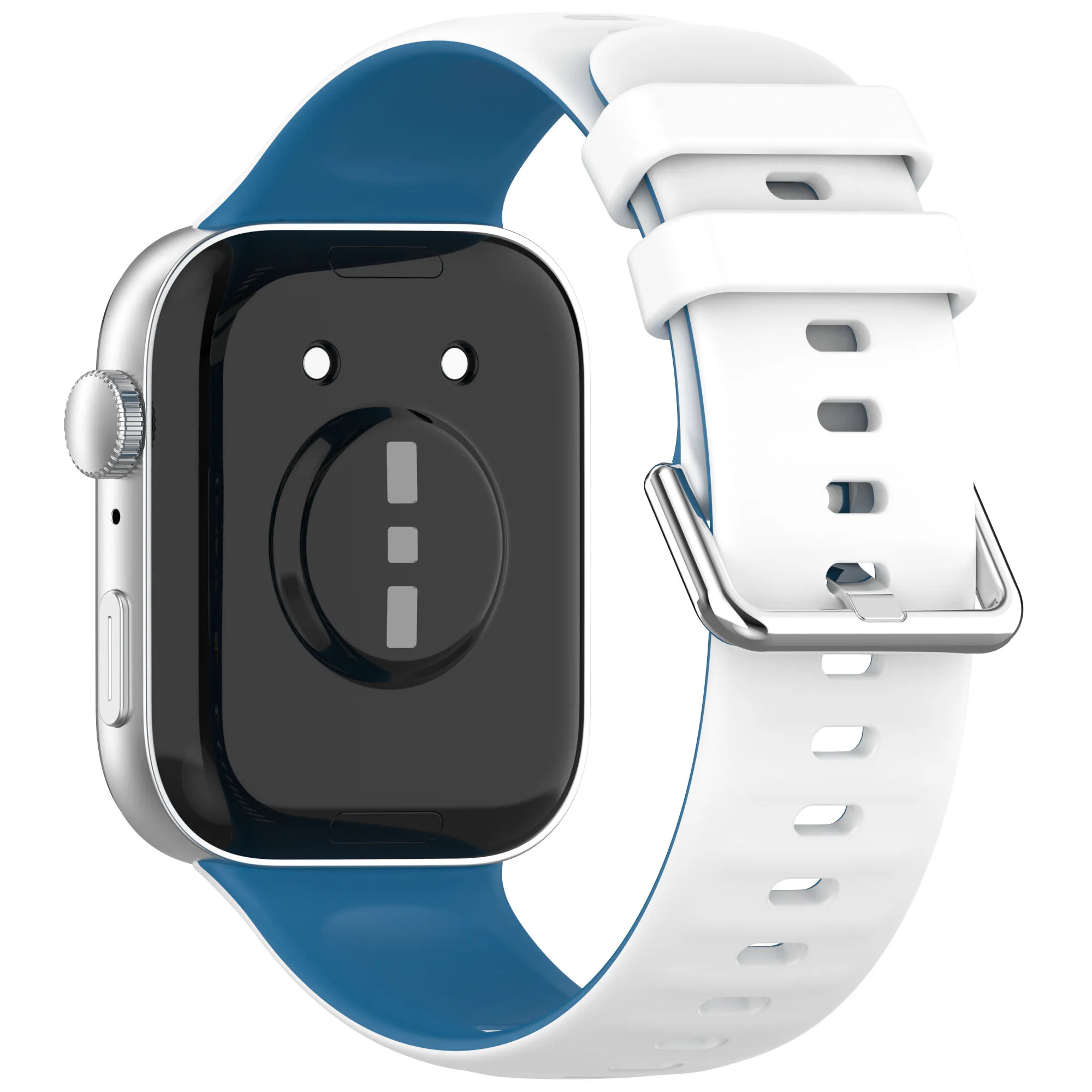 Two-Tone Silicone Strap for HUAWEI Fit 3 9 Two-Tone Silicone Strap for HUAWEI Fit 3 - Image 9