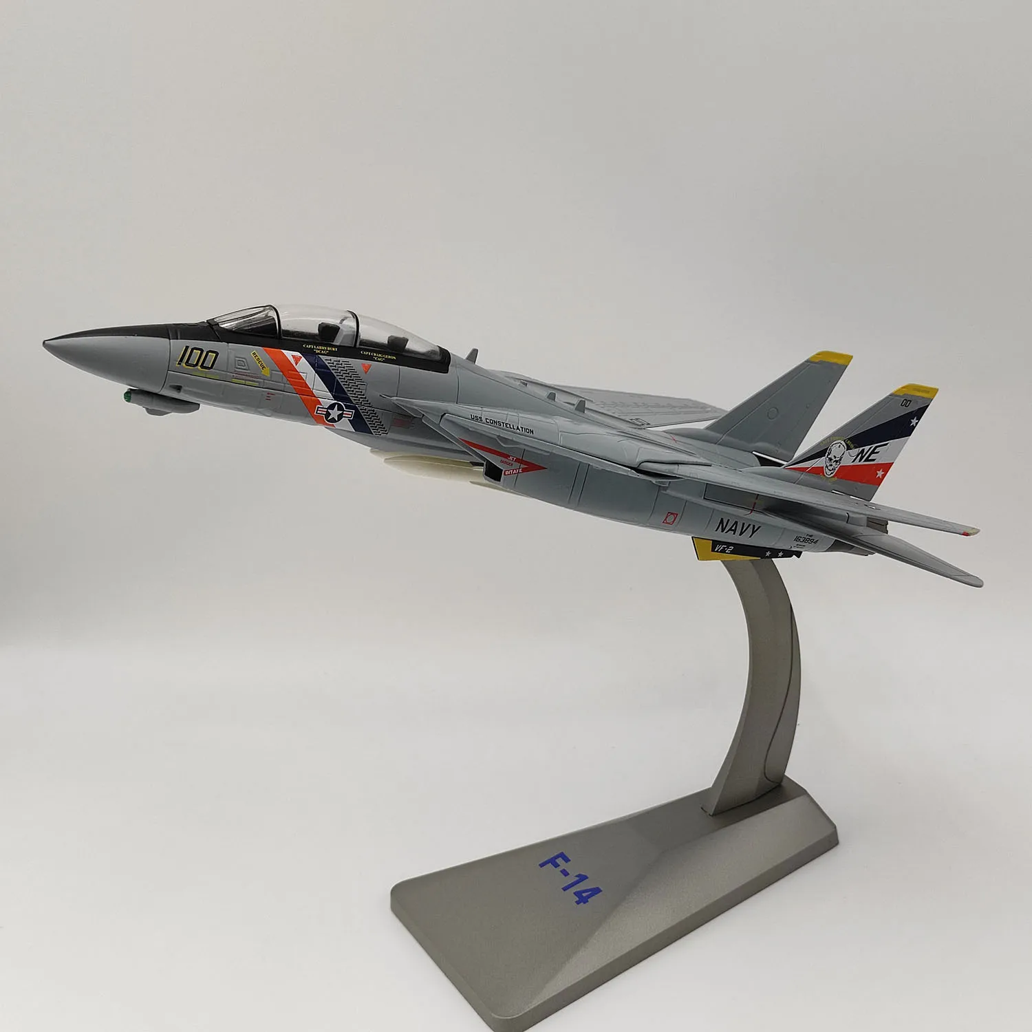 DLSPEXTOY 1/72 Scale F-14 Fighter Jet Model 2 DLSPEXTOY 1/72 Scale F-14 Fighter Jet Model - Image 2