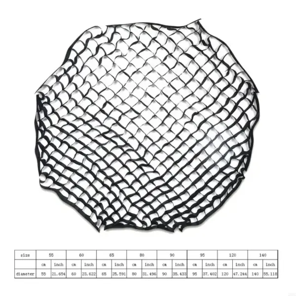 Honeycomb Grid Softbox for Photography 55-140cm - Image 6