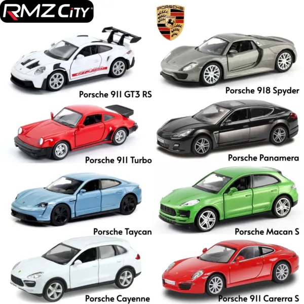 1/36 Scale Porsche Taycan Turbo S Model - Image 2