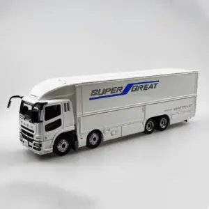 Diecast 1:43 Scale FUSO Container Truck Model 21 S6e211f1b58e84ae98140a804dc8ee509B 2