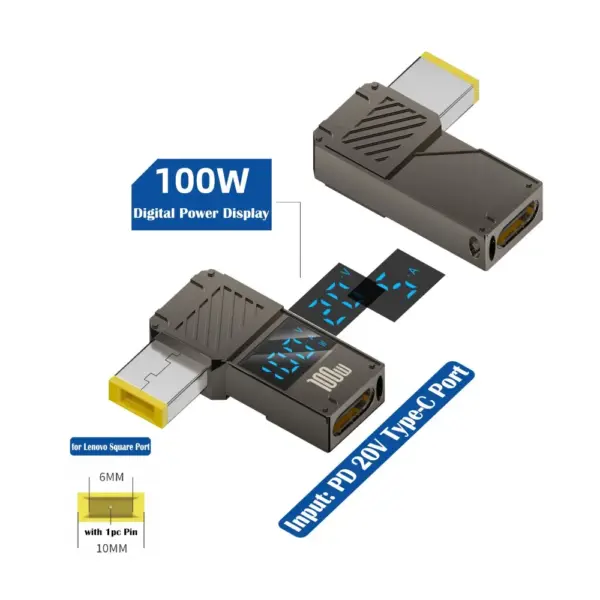 USB-C to DC Converter 100W with Display - Image 14