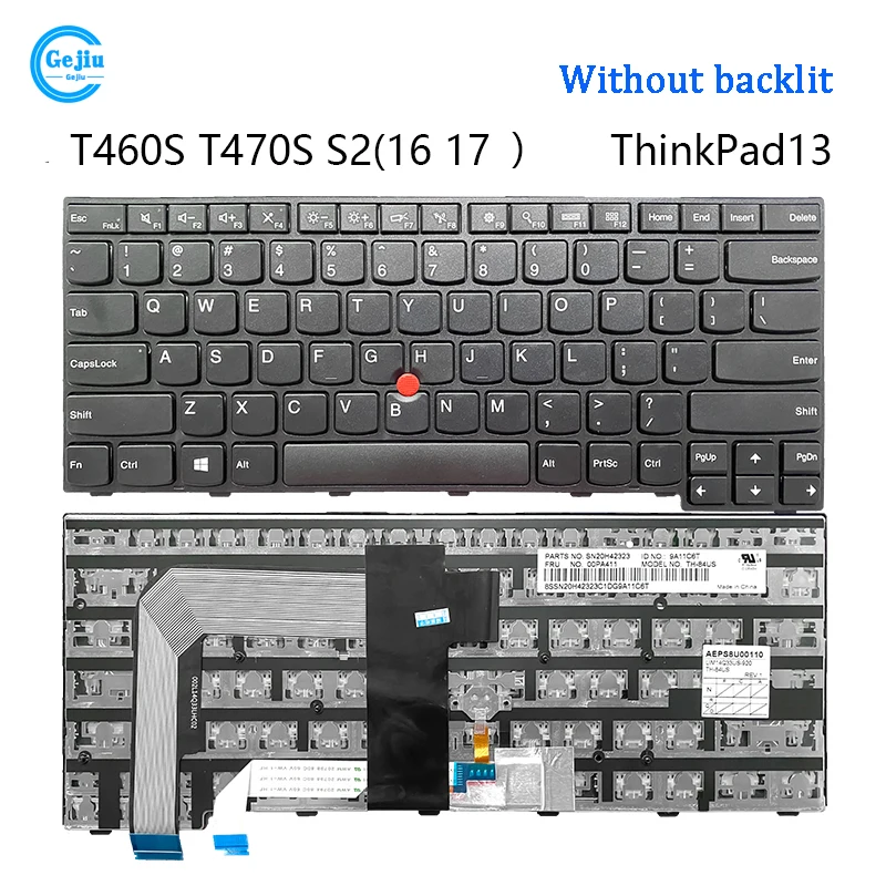 Lenovo Thinkpad Keyboard for T460S T470S S2 5 Lenovo Thinkpad Keyboard for T460S T470S S2 - Image 5