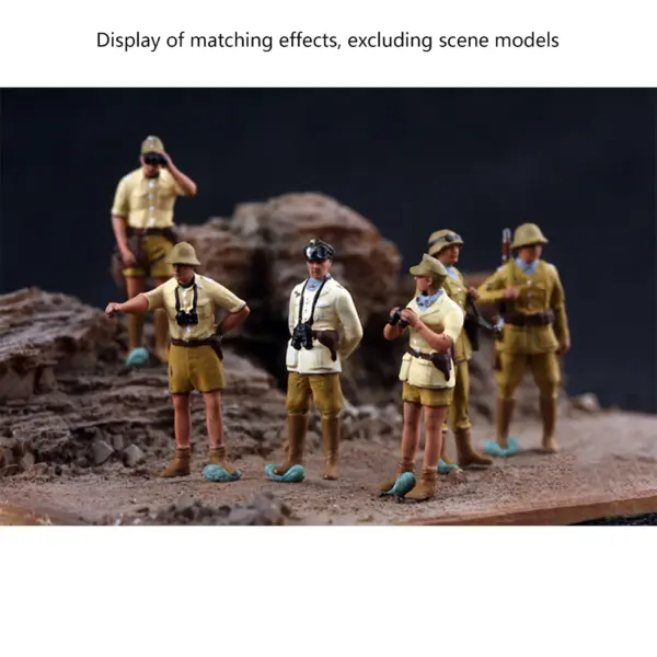 1/72 German Military Command Figurines Set - Image 2