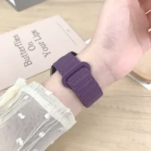 Magnetic Silicone Strap for Huawei Watch Fit 3 51 S6eb40ded5885413b901eb9c5874d4794E