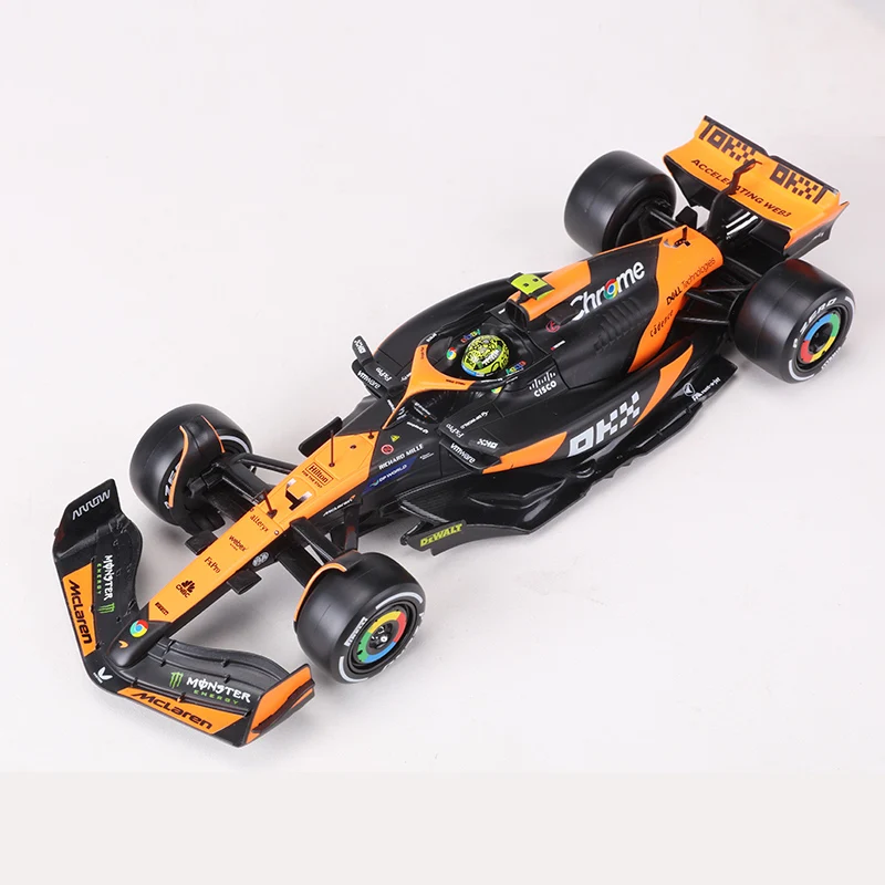 Burago 1:24 McLaren F1 MCL38 Miami Model Car 7 Burago 1:24 McLaren F1 MCL38 Miami Model Car - Image 7