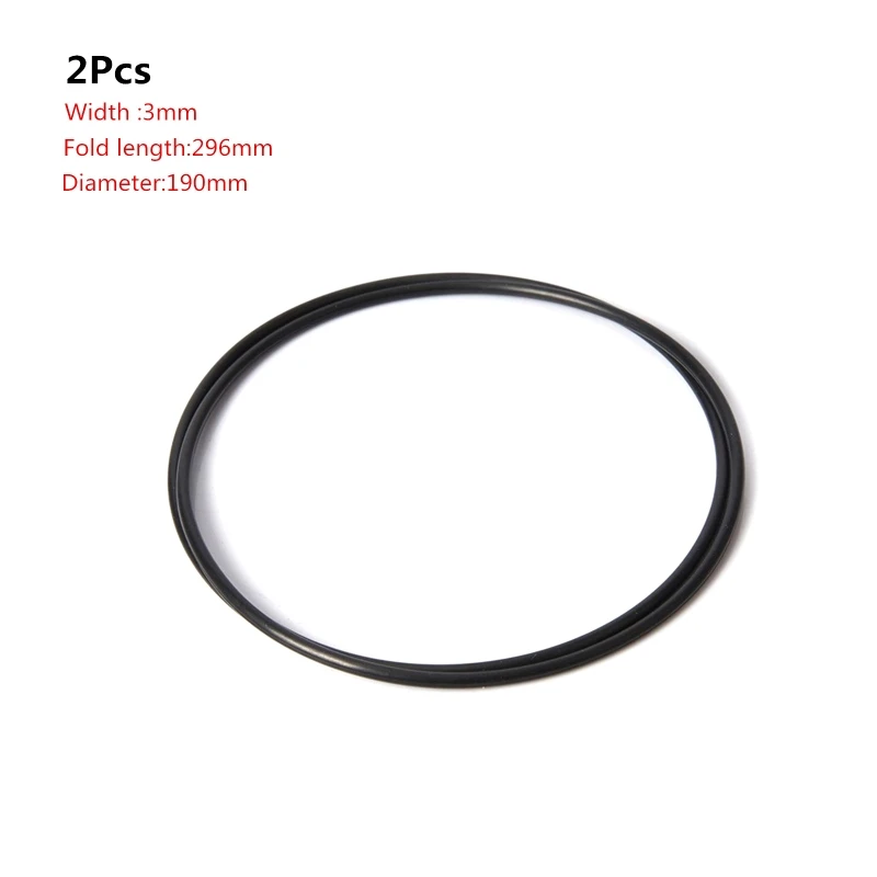 2PCS Universal Rubber Drive Repair Belts for Recorders 16 2PCS Universal Rubber Drive Repair Belts for Recorders - Image 16