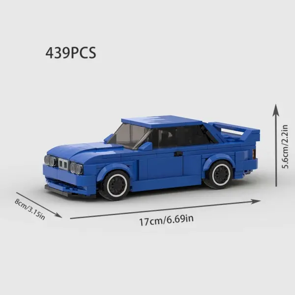 Stylized Building Block Toy Car - Image 20