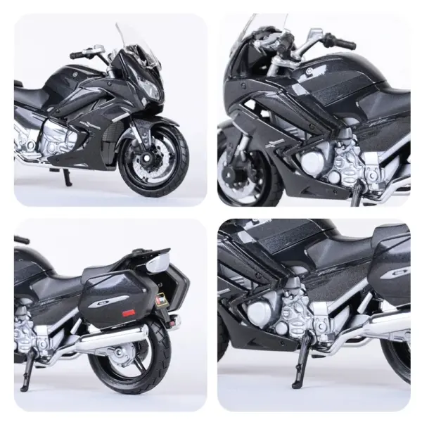 Bburago 1:18 Yamaha Fjr 1300 As Diecast Motorcycle Model - Image 4