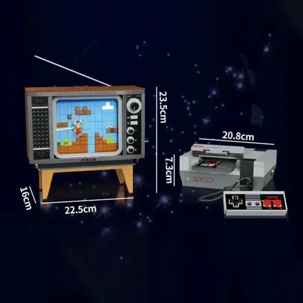 Super NES TV Game Console Building Blocks Set - Image 5