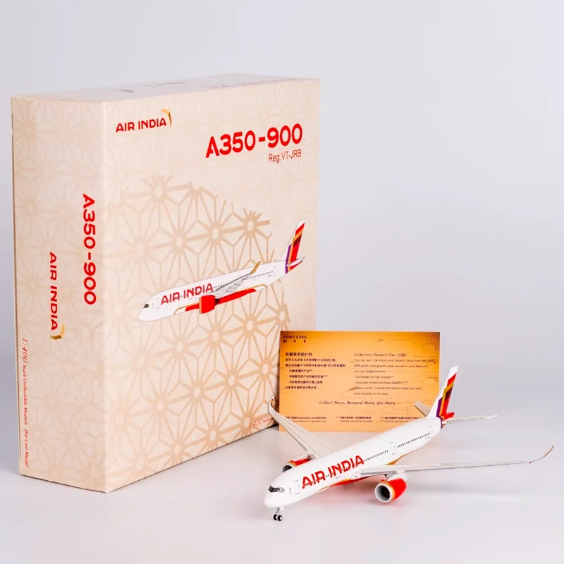 Air India A350-900 Alloy Model VT-JRA 1:400 2 Air India A350-900 Alloy Model VT-JRA 1:400 - Image 2
