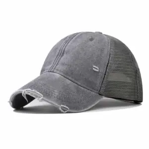 Vintage Washed Cotton Mesh Baseball Cap for Men and Women 23 S6fea74f0a982466e898cebb4d497bb5fd