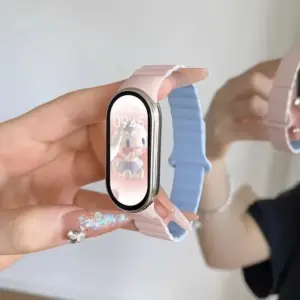 Magnetic Silicone Strap for Xiaomi Mi Band 8 and 9 23 S701a00a66037478a8443e79d3a85793eq