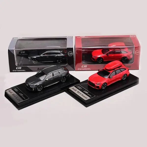 1/64 Scale Audi RS6 C8 Avant Diecast Model - Image 2