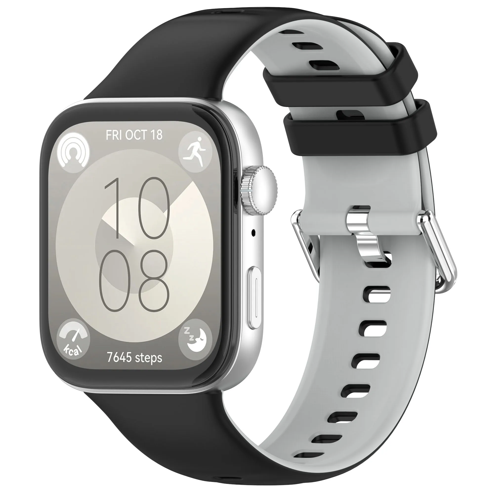 Two-Tone Silicone Strap for HUAWEI Fit 3 4 Two-Tone Silicone Strap for HUAWEI Fit 3 - Image 4