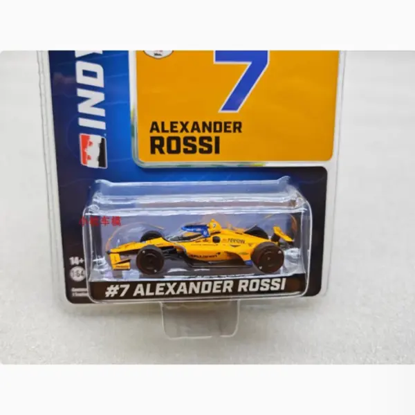1:64 Scale NTT #7 Alexander Rossi Model Car - Image 2