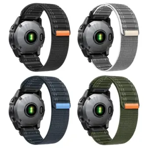 Nylon QuickFit Bands for Garmin Fenix 8, 7, 6 15 S712f772afa3346f8bd7d84c197b709c6Z