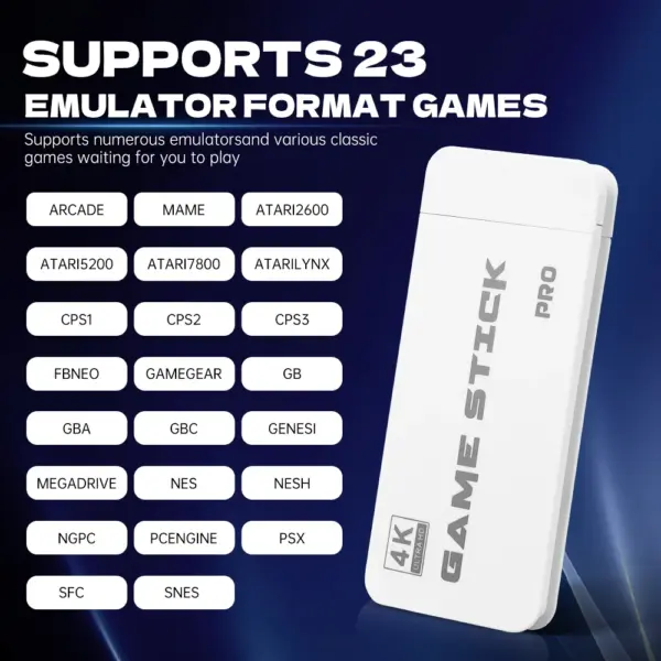M15 4K Mini Game Console with Dual Controllers - Image 2
