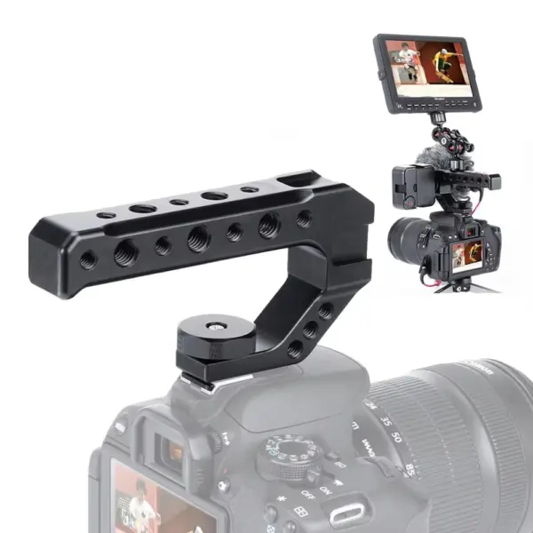 DSLR Camera Top Handle Grip Stabilizer Accessory - Image 2