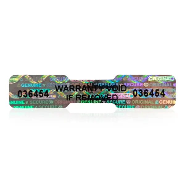Bone Shape Holographic Sticker Labels 250pcs - Image 7