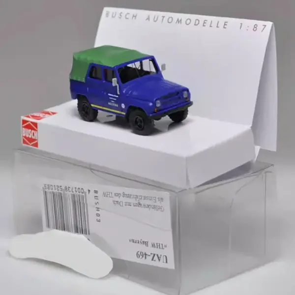1:87 Scale Soviet UAZ 469 Diecast Model - Image 5