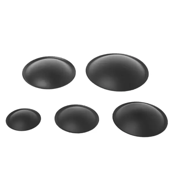 Set of 2 Speaker Dust Caps in Black - Image 2