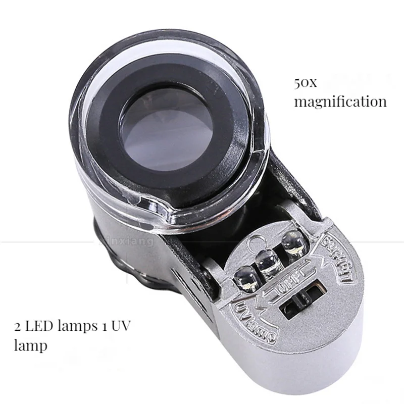50X Appreciation Jewelry Microscope with UV Light 3 50X Appreciation Jewelry Microscope with UV Light - Image 3