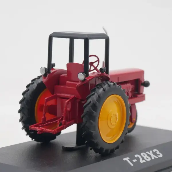 1:43 Scale T-28X3 Soviet Tractor Alloy Model Display - Image 5