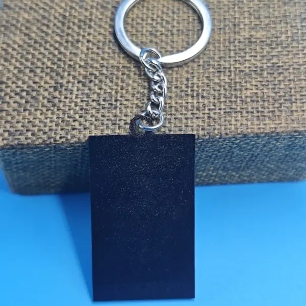 Back To The Future Enamel Keychain - Image 5