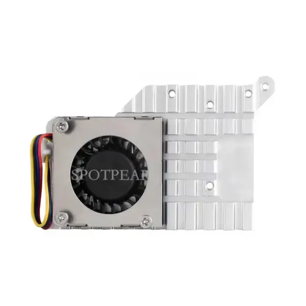 Raspberry Pi 5 PCIe to M.2 SSD Adapter With Cooler - Image 5