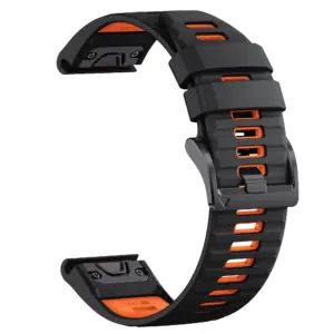 Garmin Fenix 6 7 8 Two-Tone Silicone Watch Band 24 S728b089e078c42ffa8d0b38fb881bc1fb