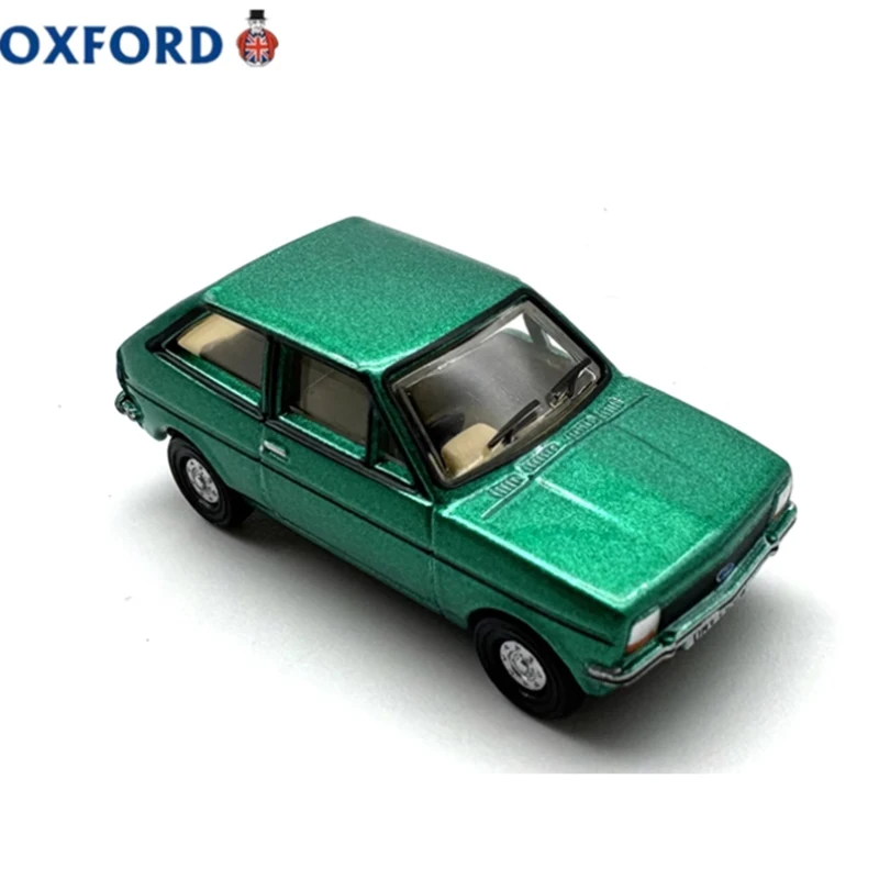 Ford Fiesta Mk1 Emerald Green 1:76 Model Car 6 Ford Fiesta Mk1 Emerald Green 1:76 Model Car - Image 6