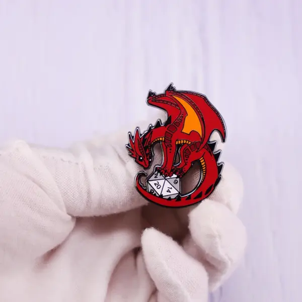 Fun Card Game Enamel Pins for Collectors - Image 5