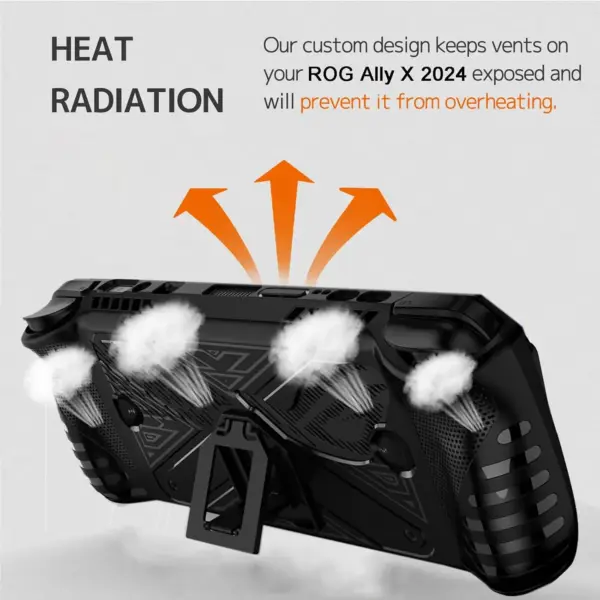 Storm Wyrm TPU Case with Stand for ASUS Rog Ally X - Image 2