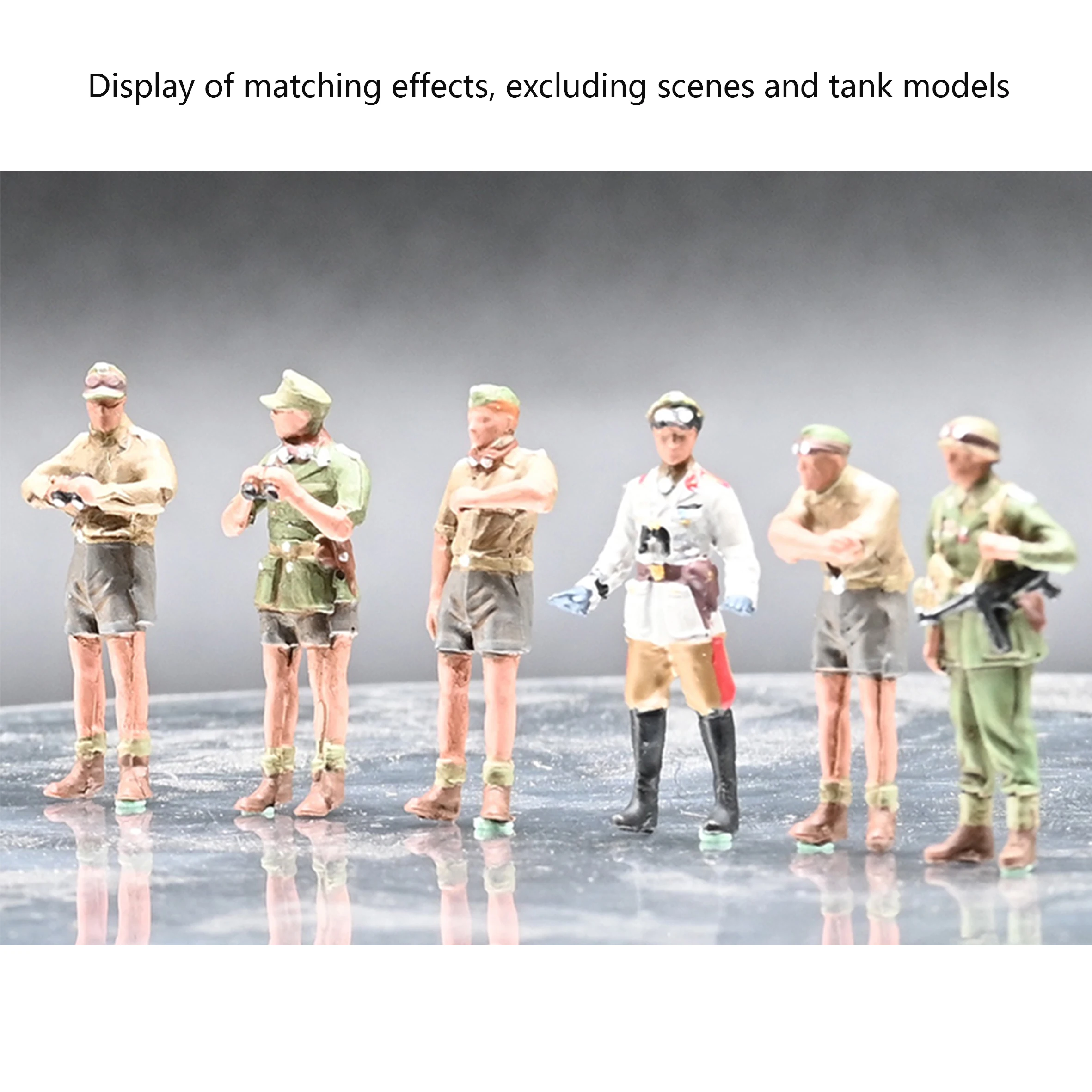 1/72 German African Legion Commander Figurine Set 4 1/72 German African Legion Commander Figurine Set - Image 4