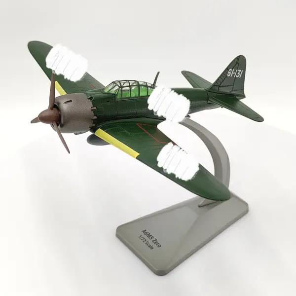 Diecast Aircraft A6M5 Type 52 Zero Model - Image 4