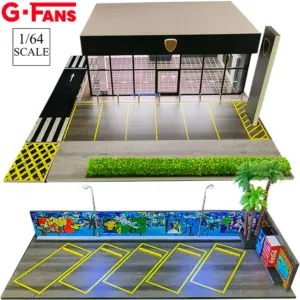 GFans 1/64 Scale Miniature Car Garage Model 7 S73c4a58078fa475fb65fda2d768c86d7L 4