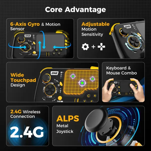 IINE Ungrade Wireless Mouse and Keyboard Combo - Image 3