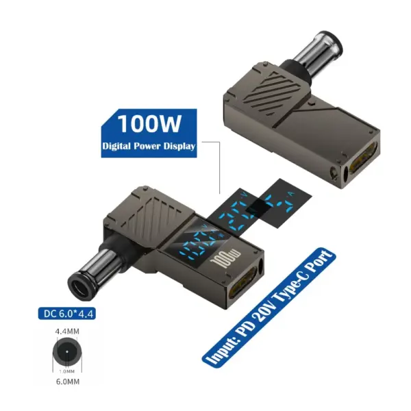 USB-C to DC Converter 100W with Display - Image 13