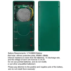 DIY Power Bank Box for 26650 Batteries 11 S74e4c34d45b6498aaadec1fe14391d76i