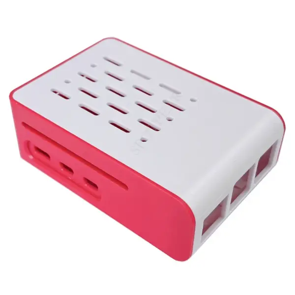 Raspberry Pi 5 Red-White Cooling Case - Image 6