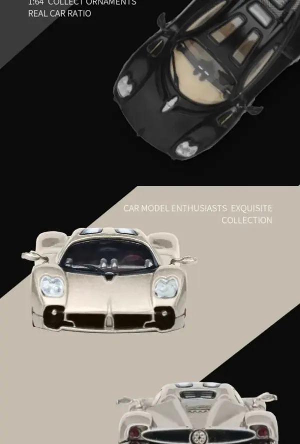 1/64 Alloy Utopia Supercar Diecast Model Car - Image 4