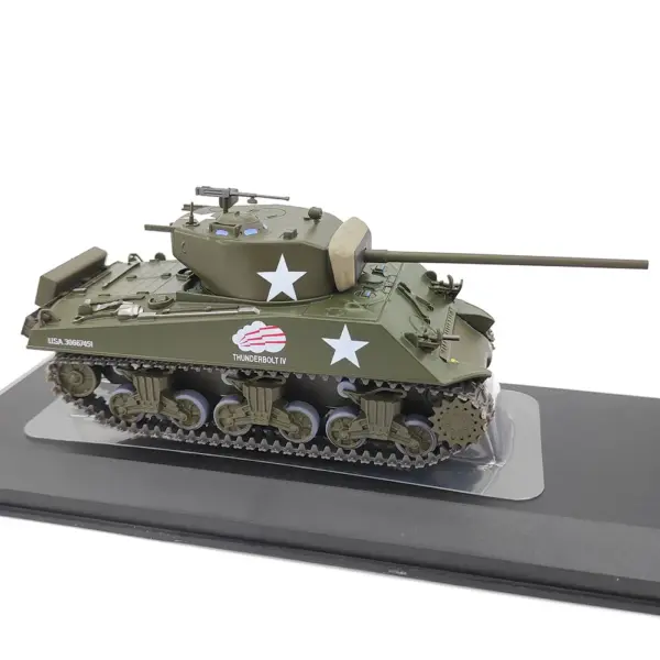 Diecast IXO M4A3 Sherman Tank Model 1:43 Scale - Image 5