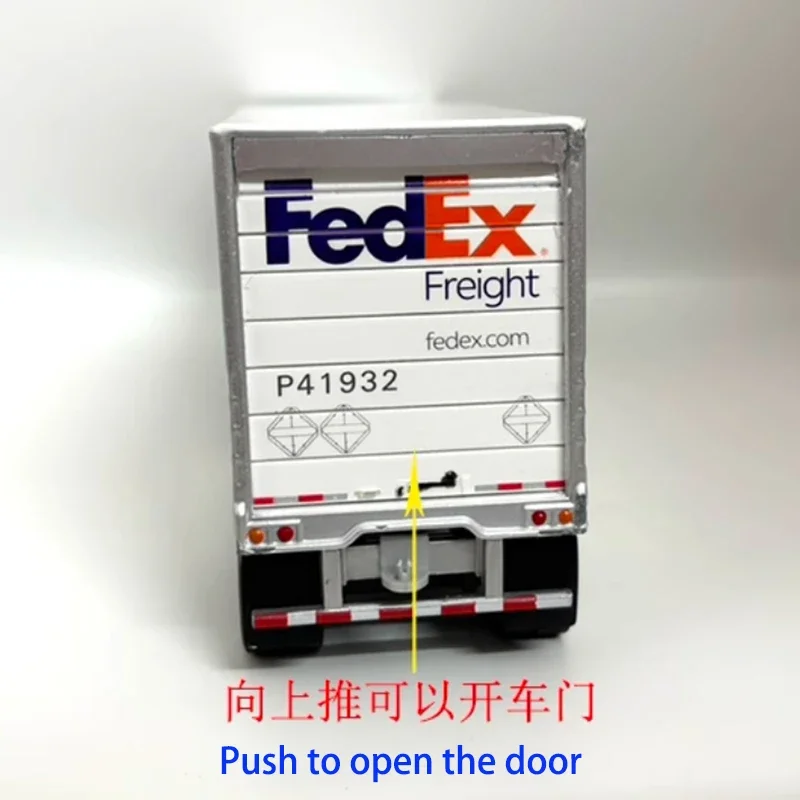 1:50 Scale FedEx Container Truck Model 4 1:50 Scale FedEx Container Truck Model - Image 4